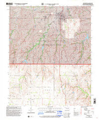 Cheyenne Oklahoma Historical topographic map, 1:24000 scale, 7.5 X 7.5 Minute, Year 1998