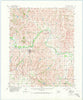 Cheyenne Oklahoma Historical topographic map, 1:62500 scale, 15 X 15 Minute, Year 1960