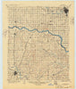 Chickasha Oklahoma Historical topographic map, 1:125000 scale, 30 X 30 Minute, Year 1904