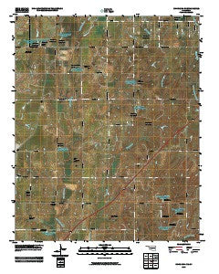 Chickasha NE Oklahoma Historical topographic map, 1:24000 scale, 7.5 X 7.5 Minute, Year 2009