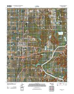 Chouteau Oklahoma Historical topographic map, 1:24000 scale, 7.5 X 7.5 Minute, Year 2012