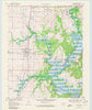 Chouteau Oklahoma Historical topographic map, 1:24000 scale, 7.5 X 7.5 Minute, Year 1970