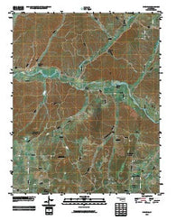 Christie Oklahoma Historical topographic map, 1:24000 scale, 7.5 X 7.5 Minute, Year 2010