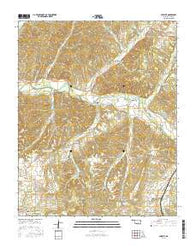 Christie Oklahoma Current topographic map, 1:24000 scale, 7.5 X 7.5 Minute, Year 2016
