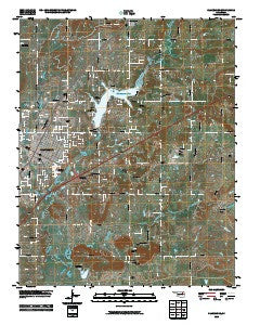 Claremore Oklahoma Historical topographic map, 1:24000 scale, 7.5 X 7.5 Minute, Year 2010
