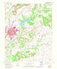 Claremore Oklahoma Historical topographic map, 1:24000 scale, 7.5 X 7.5 Minute, Year 1963