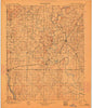 Claremore Oklahoma Historical topographic map, 1:125000 scale, 30 X 30 Minute, Year 1901