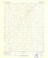 Clear Lake Oklahoma Historical topographic map, 1:24000 scale, 7.5 X 7.5 Minute, Year 1971