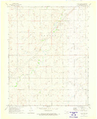 Clear Lake Oklahoma Historical topographic map, 1:24000 scale, 7.5 X 7.5 Minute, Year 1971