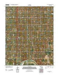 Clear Creek Oklahoma Historical topographic map, 1:24000 scale, 7.5 X 7.5 Minute, Year 2012