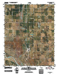 Cleo Springs Oklahoma Historical topographic map, 1:24000 scale, 7.5 X 7.5 Minute, Year 2009