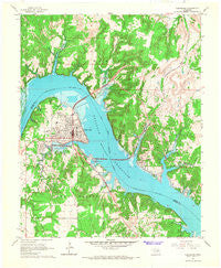 Cleveland Oklahoma Historical topographic map, 1:24000 scale, 7.5 X 7.5 Minute, Year 1966