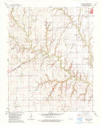 Clinton NE Oklahoma Historical topographic map, 1:24000 scale, 7.5 X 7.5 Minute, Year 1983