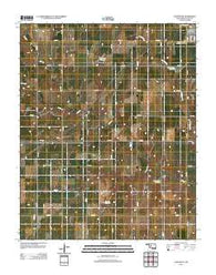 Clinton NE Oklahoma Historical topographic map, 1:24000 scale, 7.5 X 7.5 Minute, Year 2012