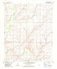 Cloud Chief Oklahoma Historical topographic map, 1:24000 scale, 7.5 X 7.5 Minute, Year 1983