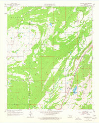 Coalgate SE Oklahoma Historical topographic map, 1:24000 scale, 7.5 X 7.5 Minute, Year 1957