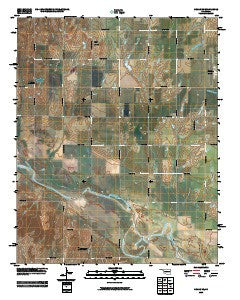 Cogar NE Oklahoma Historical topographic map, 1:24000 scale, 7.5 X 7.5 Minute, Year 2009