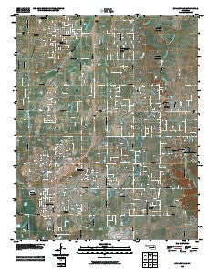 Collinsville Oklahoma Historical topographic map, 1:24000 scale, 7.5 X 7.5 Minute, Year 2010