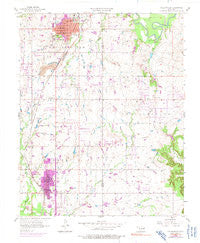 Collinsville Oklahoma Historical topographic map, 1:24000 scale, 7.5 X 7.5 Minute, Year 1956