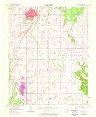 Collinsville Oklahoma Historical topographic map, 1:24000 scale, 7.5 X 7.5 Minute, Year 1956