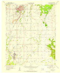 Collinsville Oklahoma Historical topographic map, 1:24000 scale, 7.5 X 7.5 Minute, Year 1956