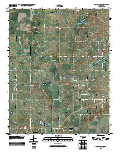 Collinsville NE Oklahoma Historical topographic map, 1:24000 scale, 7.5 X 7.5 Minute, Year 2010