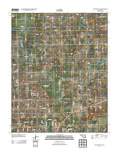 Collinsville NE Oklahoma Historical topographic map, 1:24000 scale, 7.5 X 7.5 Minute, Year 2012
