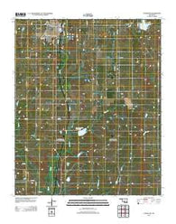 Comanche Oklahoma Historical topographic map, 1:24000 scale, 7.5 X 7.5 Minute, Year 2012