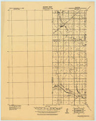 Comanche and Cotton CO's Oklahoma Historical topographic map, 1:62500 scale, 15 X 15 Minute, Year 1922