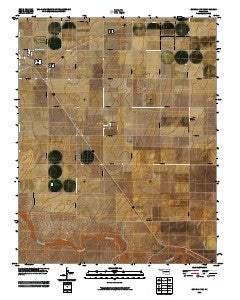 Conrad NW Oklahoma Historical topographic map, 1:24000 scale, 7.5 X 7.5 Minute, Year 2010
