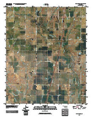 Cookietown Oklahoma Historical topographic map, 1:24000 scale, 7.5 X 7.5 Minute, Year 2009