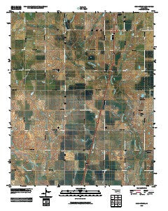 Cookietown Oklahoma Historical topographic map, 1:24000 scale, 7.5 X 7.5 Minute, Year 2009