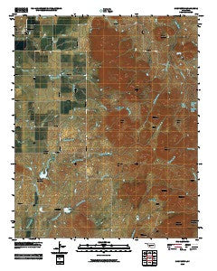 Cooperton Oklahoma Historical topographic map, 1:24000 scale, 7.5 X 7.5 Minute, Year 2010