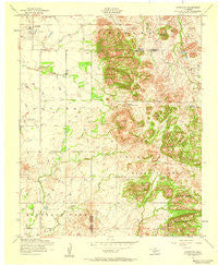 Cooperton Oklahoma Historical topographic map, 1:24000 scale, 7.5 X 7.5 Minute, Year 1956
