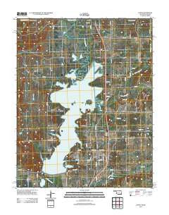 Copan Oklahoma Historical topographic map, 1:24000 scale, 7.5 X 7.5 Minute, Year 2013