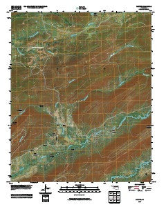Counts Oklahoma Historical topographic map, 1:24000 scale, 7.5 X 7.5 Minute, Year 2009