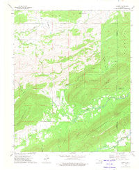 Counts Oklahoma Historical topographic map, 1:24000 scale, 7.5 X 7.5 Minute, Year 1973