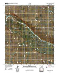 Cowboy Springs Oklahoma Historical topographic map, 1:24000 scale, 7.5 X 7.5 Minute, Year 2010
