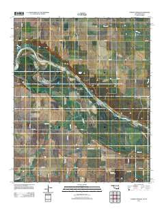 Cowboy Springs Oklahoma Historical topographic map, 1:24000 scale, 7.5 X 7.5 Minute, Year 2012