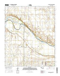 Cowboy Springs Oklahoma Current topographic map, 1:24000 scale, 7.5 X 7.5 Minute, Year 2016