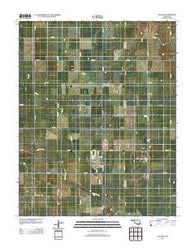 Dacoma Oklahoma Historical topographic map, 1:24000 scale, 7.5 X 7.5 Minute, Year 2012