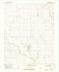 Dacoma Oklahoma Historical topographic map, 1:24000 scale, 7.5 X 7.5 Minute, Year 1969