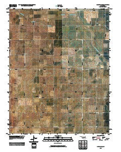 Dacoma SE Oklahoma Historical topographic map, 1:24000 scale, 7.5 X 7.5 Minute, Year 2009