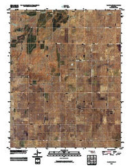 Dacoma SW Oklahoma Historical topographic map, 1:24000 scale, 7.5 X 7.5 Minute, Year 2009