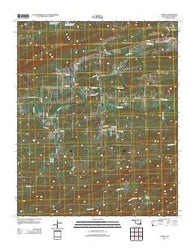 Damon Oklahoma Historical topographic map, 1:24000 scale, 7.5 X 7.5 Minute, Year 2012