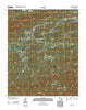 Damon Oklahoma Historical topographic map, 1:24000 scale, 7.5 X 7.5 Minute, Year 2012