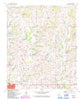 Davis Oklahoma Historical topographic map, 1:24000 scale, 7.5 X 7.5 Minute, Year 1965
