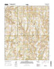 Denton Oklahoma Current topographic map, 1:24000 scale, 7.5 X 7.5 Minute, Year 2016