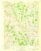 Denton Oklahoma Historical topographic map, 1:24000 scale, 7.5 X 7.5 Minute, Year 1956