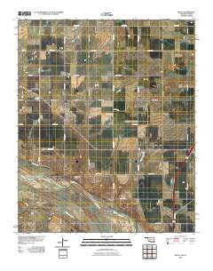 Devol Oklahoma Historical topographic map, 1:24000 scale, 7.5 X 7.5 Minute, Year 2010